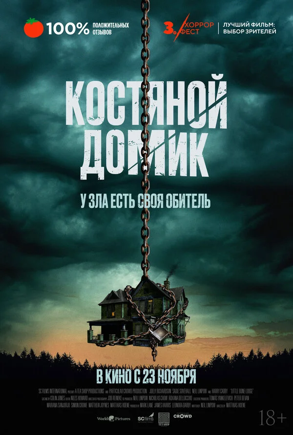 Маленький костяной домик постер